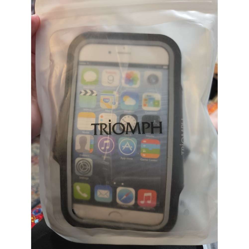 Lot Of 4 Triomph Phone Neoprene Running Armband, Cell phone Holders NEW